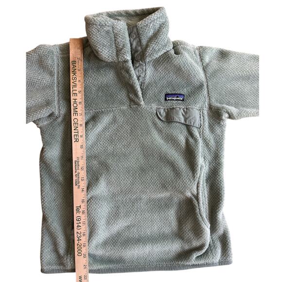 Patagonia | Women's Re-Tool Snap T-Fleece Pullover - Atoll Blue, Size XS - Picture 5 of 10